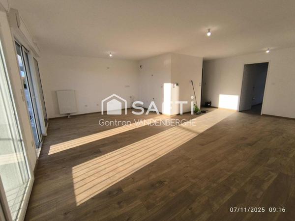 T4 de 96 m² avec Grand Balcon Sud, Proche Arras !