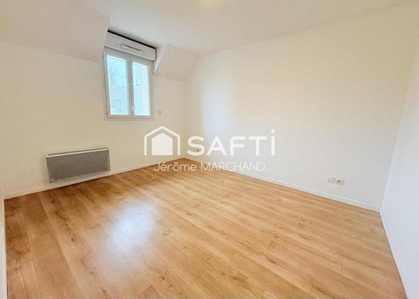 Appartement T3 65m² proche gare  + parking + cave + balcon