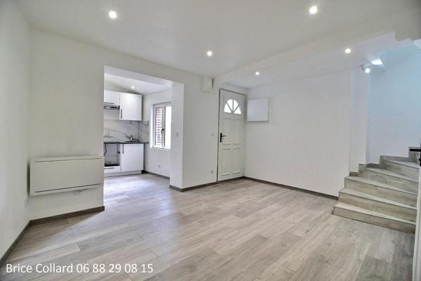 60180 NOGENT SUR OISE Maison de ville 2 chambres intégralement rénovée