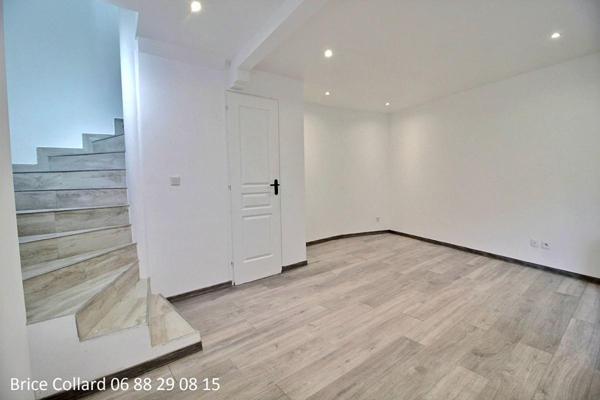 60180 NOGENT SUR OISE Maison de ville 2 chambres intégralement rénovée