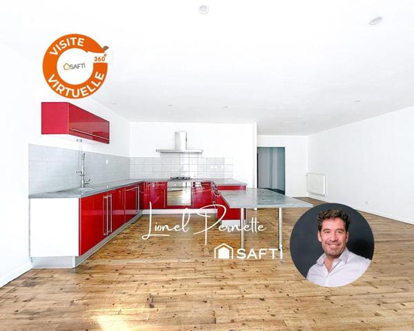 T5 de 141m², rue Charles Mossant, coeur de ville