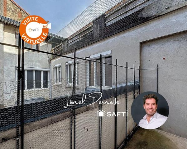 T5 de 141m², rue Charles Mossant, coeur de ville