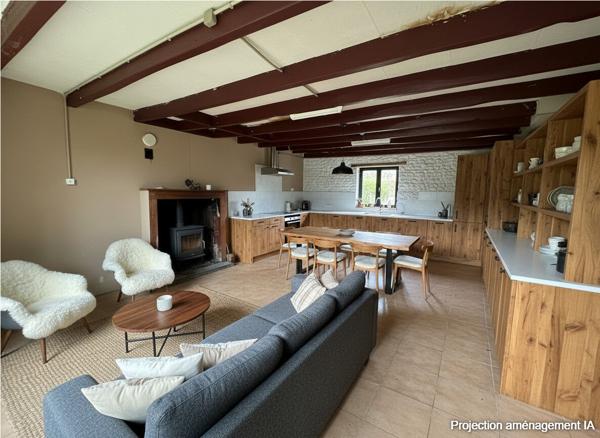 Maison à réhabiliter - 103 m²
