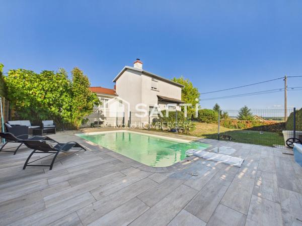 PAVILLON 139 M² – 5 CHAMBRES – PISCINE – QUARTIER RÉSIDENTIEL CALME À GRAY