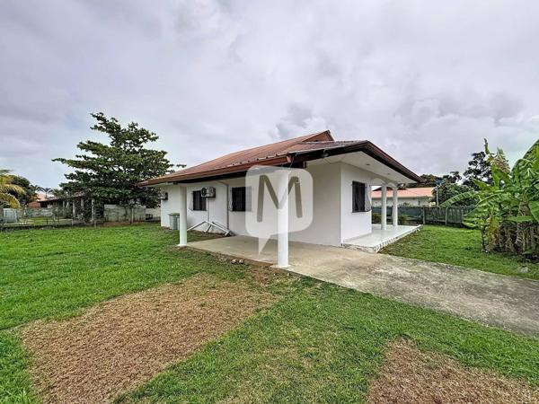 Dpt Guyane (973), à vendre REMIRE-MONTJOLY maison individuelle T4 de 91 m²