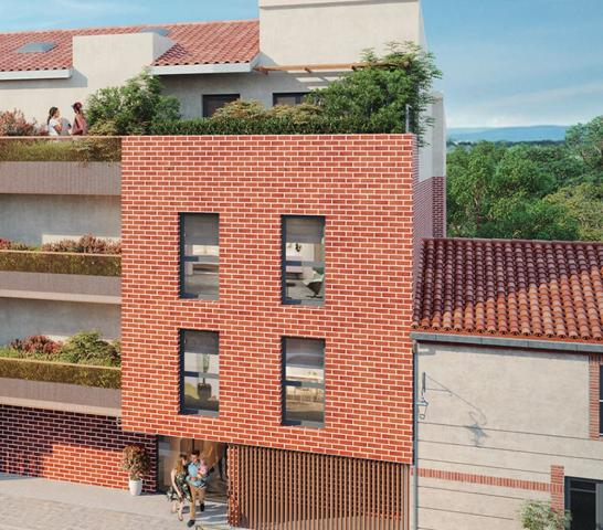 A VENDRE - LABARTHE SUR LEZE plein centre - Appartement neuf T3 avec balcon, 2 places de parking et cellier