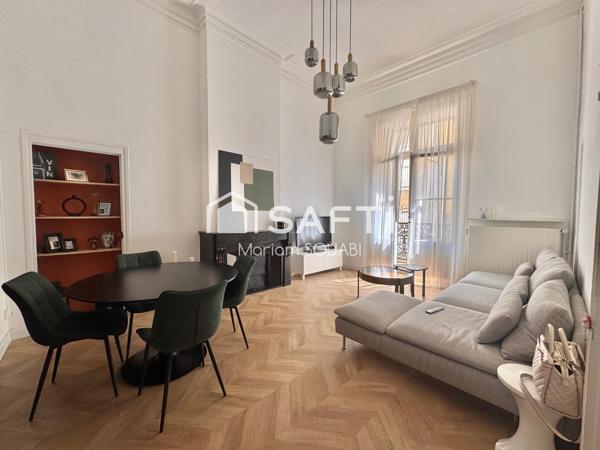 Appartement 92m2 , Balcon, Patio