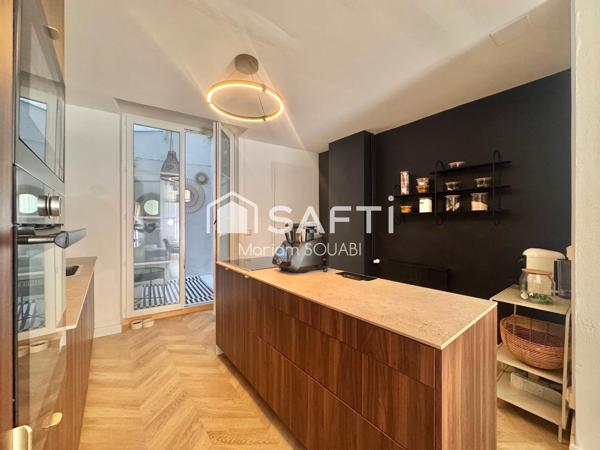 Appartement 92m2 , Balcon, Patio