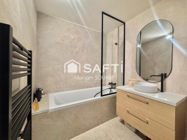 Appartement 92m2 , Balcon, Patio