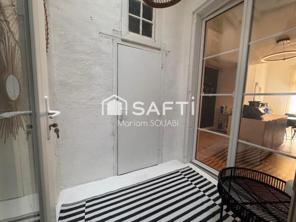 Appartement 92m2 , Balcon, Patio