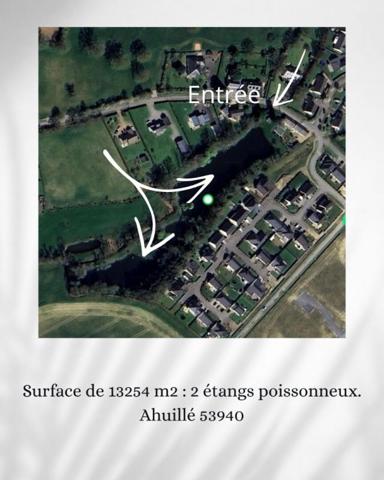 Terrain de loisirs 2 étangs