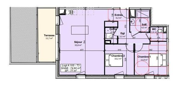 Appartement à vendre 3 pièces 75 m² Givrand