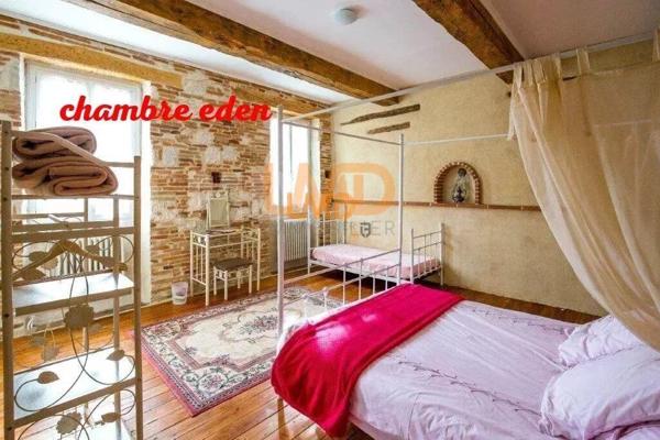 Gîte et chambres d'hôtes 750 m2 + dépendances