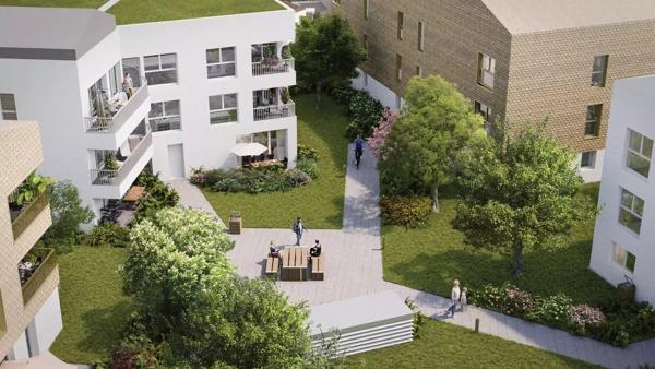 Appartement Les Sorinieres 3 pièce(s) 73.40 m2/ 2 TERRASSES DE 23M² CHACUNE