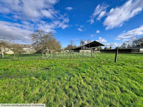 CORPS DE FERME AVEC HANGARS  ET PATURE

Amoureux de la nature, d'espace et de grands projets, cet ensemble immobilier est idéal  :  ce corps de ferme a un très gros potentiel, idéalement pour une activité équestre, artisanale ou projet familial en pleine nature ...

A proximité immédiate de l'autoroute A26, cette propriété dispose d'une maison principale de plain pied , de nombreuses dépendances, de deux  hangars, petite écurie et pâture, le tout sur presque 7000 m2 !

LA MAISON D'HABITATION  offre de beaux volumes  avec une pièce de vie de plus de 60 m2 avec insert bois, propice aux moments de convivialité,  , trois belles chambres de minimum 15 m2 chacune , une cuisine aménagée, une véranda exposée plein SUD permettant de profiter de la vue sur la cour, une salle de bain mixte, deux autres pièces pouvant faire office de bureau, chambre ou cellier, ainsi qu'une lingerie.

L'étage de 200 m2 est entièrement aménageable et permettrait ainsi de doubler la surface habitable, soit plus de 400 m2 au final !

L'EXTERIEUR : entièrement clos, avec une grande cour centrale, et accessible par trois entrées différentes (dont la principale avec portail motorisé ),  vous offre de multiples perspectives.
Vous y trouverez  : 

double garage avec portes manuelles, 
atelier,
ancienne étable ( environ 60 m2),
un hangar de 400 m2 avec petit espace mezzanine,
ancienne salle de traite,
cave extérieure,
un verger,
un hangar avec un box cheval et petit paddock et accès direct sur une PATURE de 2300 m2

Menuiseries bois double vitrage, chauffage au fuel, insert bois de 2019, assainissement individuel, rafraichissement à prévoir ...

Cet ensemble  s’adresse aussi bien aux passionnés d’équitation, qu’aux porteurs de projets nécessitant de grands volumes de stockage ou d’activité.

CONTACTEZ MOI POUR UNE VISITE