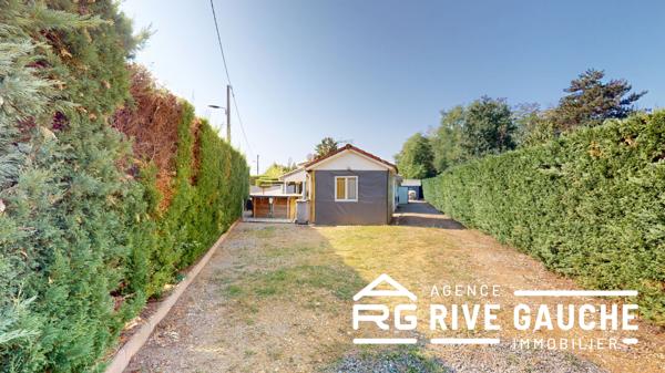 Maison de plain-pied 3 pièces – 82 m² – Terrain clos de 750 m² – Roussillon