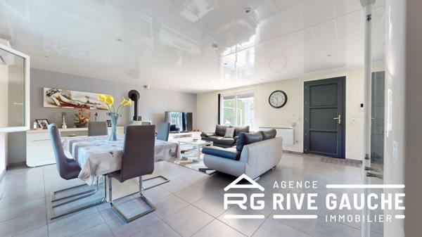 Maison de plain-pied 3 pièces – 82 m² – Terrain clos de 750 m² – Roussillon