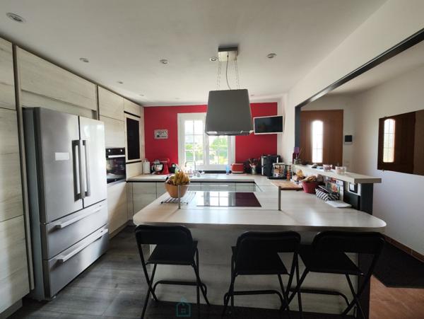 10 min Lisieux, maison de 154 m² hab, 5 chambres