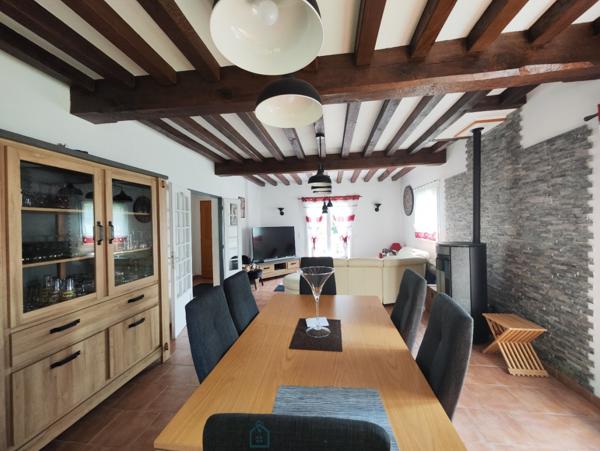 10 min Lisieux, maison de 154 m² hab, 5 chambres