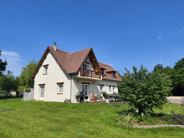 10 min Lisieux, maison de 154 m² hab, 5 chambres