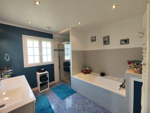 10 min Lisieux, maison de 154 m² hab, 5 chambres