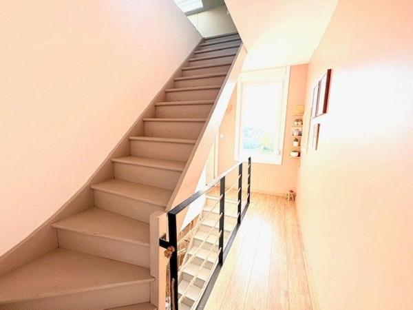 Maison semi-individuelle avec grand jardin et garage et fort potentiel – Bruay-sur-l’Escaut