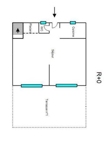 3 pièces vue mer panoramique avec garage