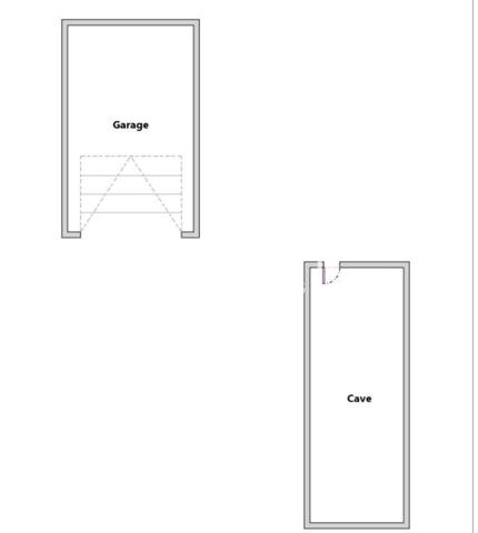Vrai plain-pied avec  cave et garage, 3 chambres