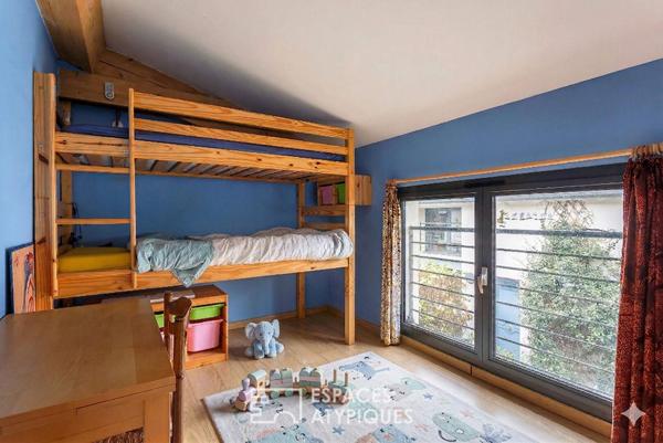 Duplex esprit maison avec jardin au calme, Lyon 9 Vaise