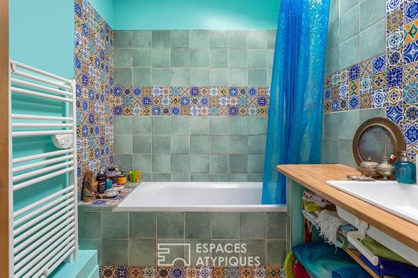 Duplex esprit maison avec jardin au calme, Lyon 9 Vaise