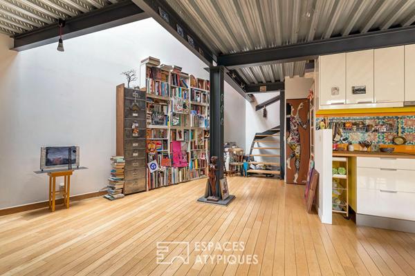 Duplex esprit maison avec jardin au calme, Lyon 9 Vaise