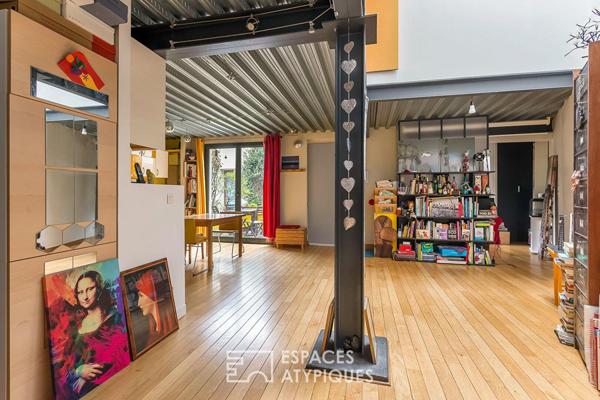 Duplex esprit maison avec jardin au calme, Lyon 9 Vaise