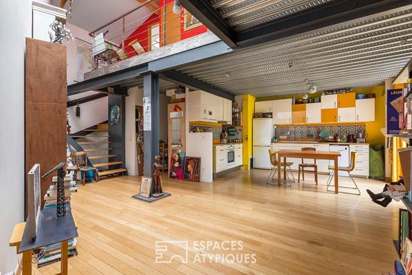 Duplex esprit maison avec jardin au calme, Lyon 9 Vaise