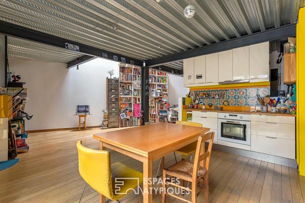 Duplex esprit maison avec jardin au calme, Lyon 9 Vaise