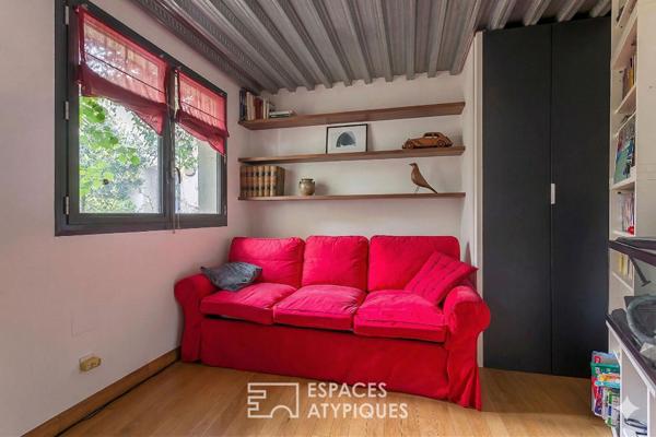 Duplex esprit maison avec jardin au calme, Lyon 9 Vaise