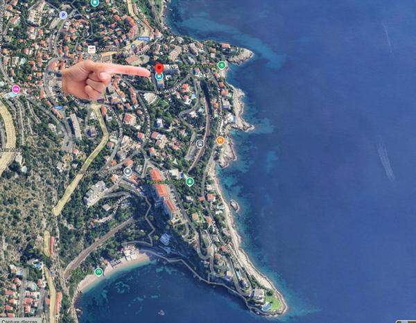 Appartement  3 pièces 92 m2 Cap d'Ail vue mer piscine