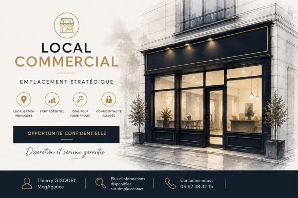 Local Commercial à MURET, 31600 - 2 pièces 50m²