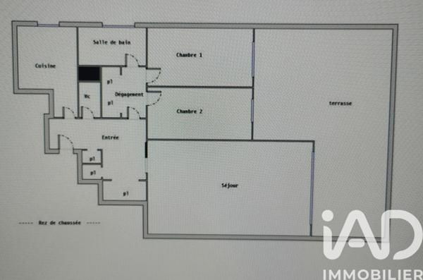 Appartement à vendre 3 pièces 67 m² Montreuil