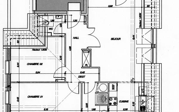 Appartement à louer    3 pièces •  Ostwald