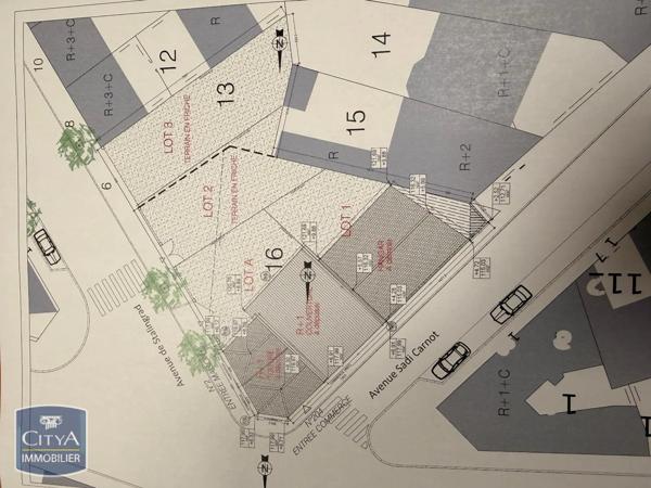 Terrain à vendre 810m²