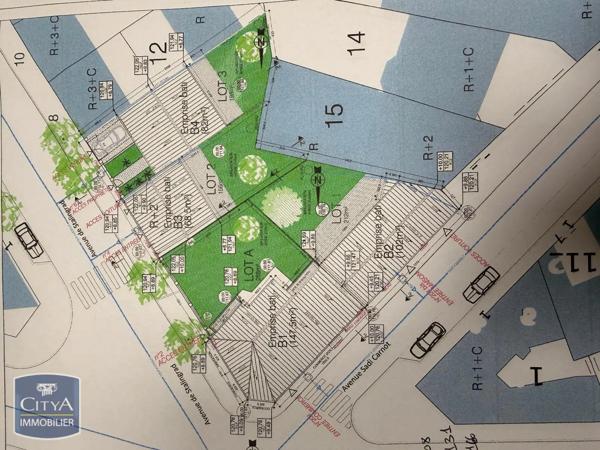 Terrain à vendre 810m²