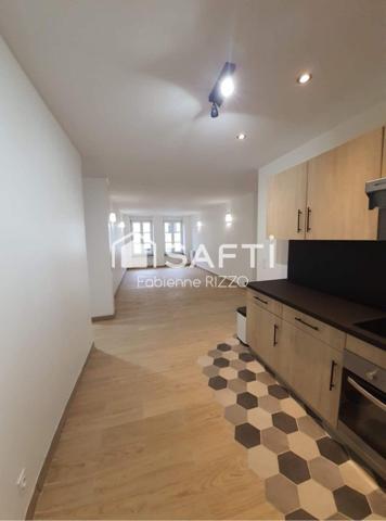 Appartement rénové 2 chambres – 70 m² – Centre-ville de Saint-Avold