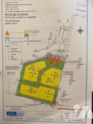 Parcelle de terrain à bâtir viabilisée