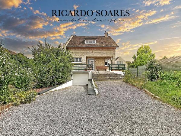 60610 LACROIX-SAINT-OUEN - MAISON INDIVIDUELLE 133 m2 / 2 CHAMBRES (possibilité 3 chambres) / SOUS-SOL TOTAL / TERRAIN 468 m2