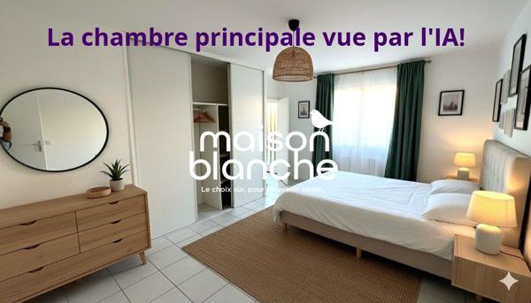 Un agréable t3 avec jardins!