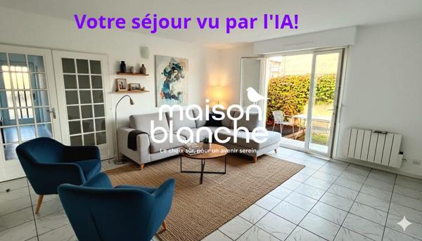 Un agréable t3 avec jardins!