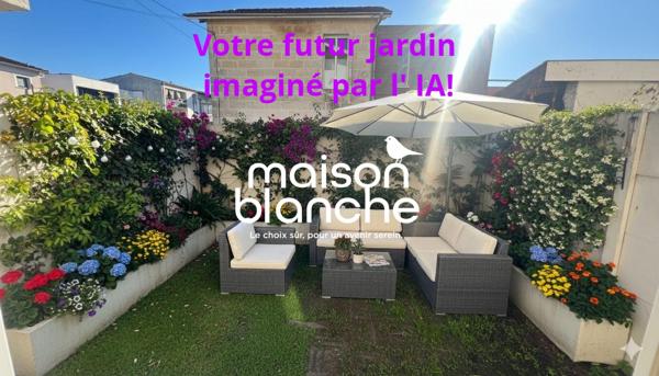 Un agréable t3 avec jardins!