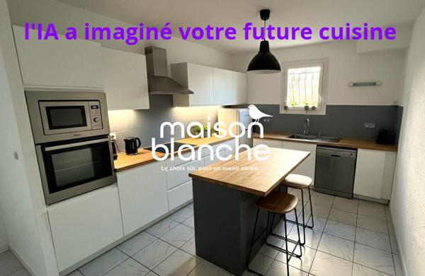 Un agréable t3 avec jardins!