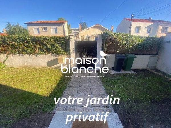 Un agréable t3 avec jardins!