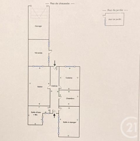 Maison à vendre  3 pièces - 72,72 m2 LE BLANC MESNIL - 93